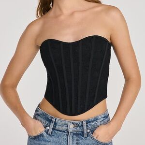 *NWT Express Lace Sweetheart Corset Top